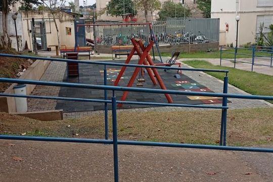 Área comum de apartamento para alugar com 2 quartos, 55m² em Conjunto Residencial José Bonifácio, São Paulo