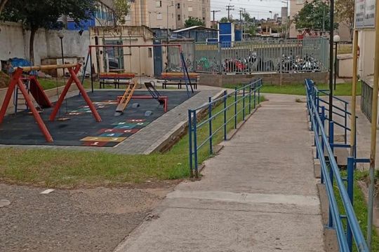Área comum de apartamento para alugar com 2 quartos, 55m² em Conjunto Residencial José Bonifácio, São Paulo