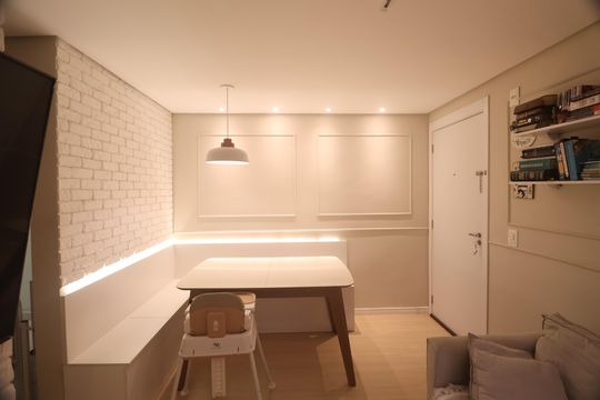 Sala de apartamento à venda com 2 quartos, 44m² em Centro, Canoas