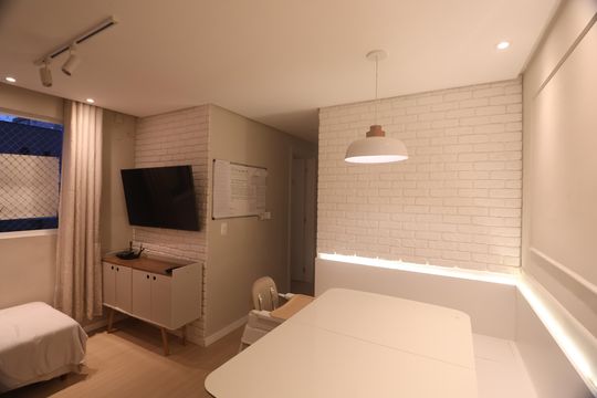 Sala de apartamento à venda com 2 quartos, 44m² em Centro, Canoas