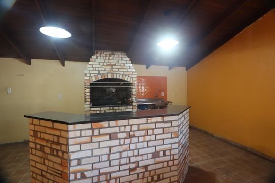 Área comum - Churrasqueira de casa para alugar com 5 quartos, 380m² em Nossa Senhora das Gracas, Canoas