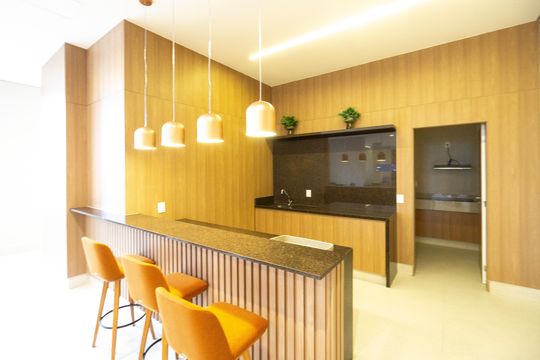 Salão de festas de apartamento à venda com 2 quartos, 73m² em Cidade Mãe do Céu, São Paulo