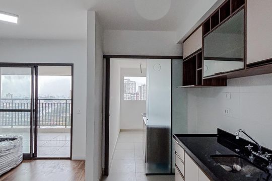 Cozinha de apartamento para alugar com 2 quartos, 73m² em Cidade Mãe do Céu, São Paulo