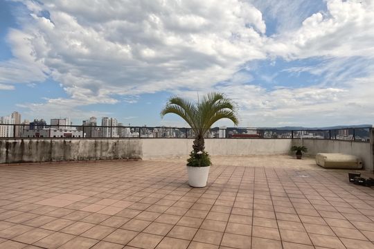 Área Comum - Espaço Gourmet de apartamento para alugar com 3 quartos, 136m² em Embaré, Santos