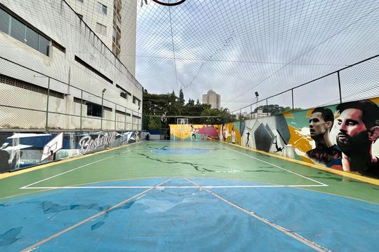 Área comum - Quadra de apartamento para alugar com 2 quartos, 67m² em Jardim Oriental, São Paulo