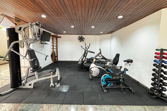 Academia de apartamento à venda com 3 quartos, 178m² em Jardim, Santo André