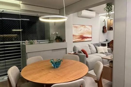 Cozinha de apartamento à venda com 2 quartos, 68m² em Jardim Prudência, São Paulo