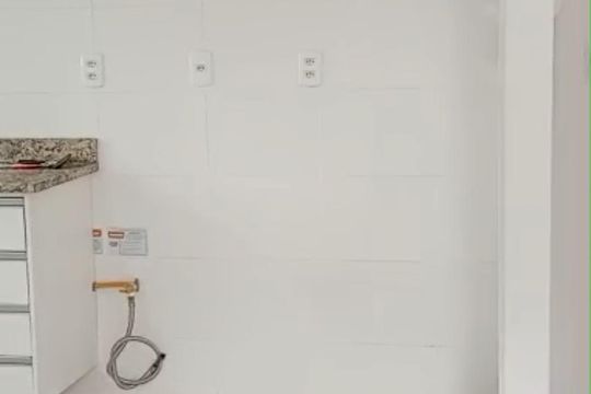 Cozinha de apartamento à venda com 1 quarto, 39m² em QR 110, Brasília