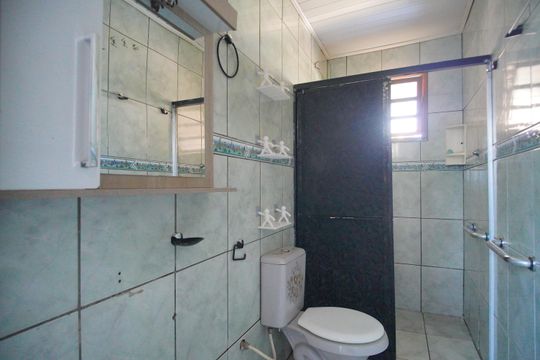 Banheiro de casa para alugar com 2 quartos, 108m² em Vicentina, São Leopoldo
