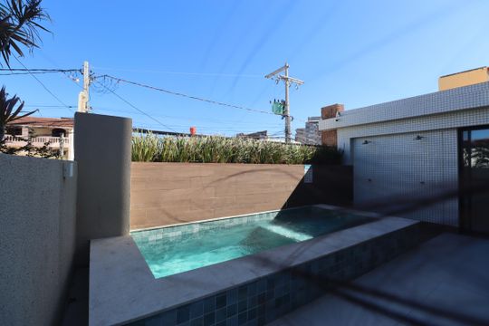 Área comum - Piscina de kitnet/studio para alugar com 0 quarto, 20m² em Piatã, Salvador