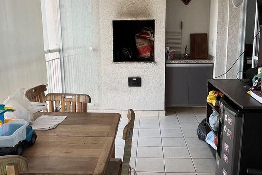 Varanda de apartamento à venda com 3 quartos, 136m² em Jardim Arpoador, São Paulo