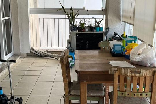 Varanda de apartamento à venda com 3 quartos, 136m² em Jardim Arpoador, São Paulo