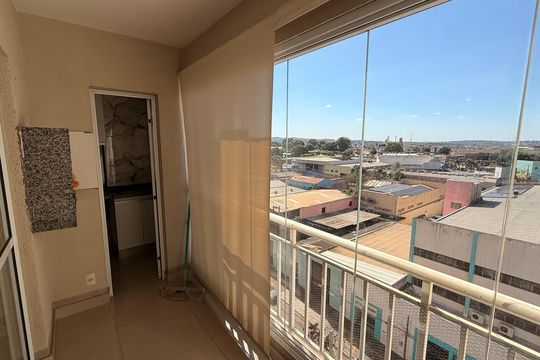 Sacada de apartamento para alugar com 2 quartos, 67m² em Ipiranga, Goiânia
