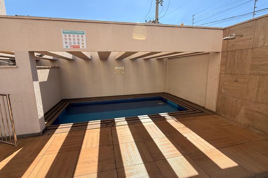 Área comum - Piscina de apartamento para alugar com 2 quartos, 67m² em Ipiranga, Goiânia