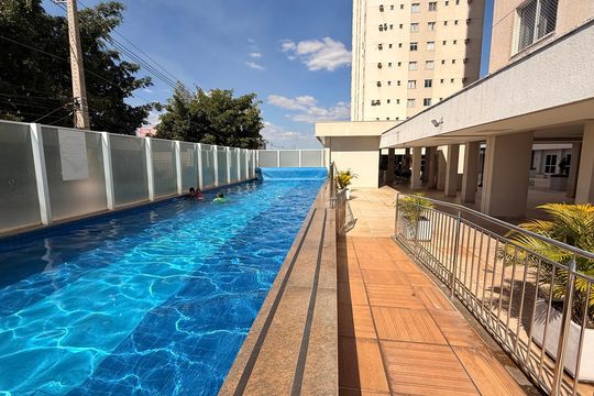Área comum - Piscina de apartamento para alugar com 2 quartos, 67m² em Ipiranga, Goiânia