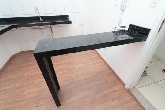 Cozinha de kitnet/studio à venda com 1 quarto, 29m² em Vila Campanela, São Paulo