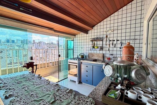 Apartamento à venda com 3 quartos, 220m² em Santo Antônio, Belo Horizonte