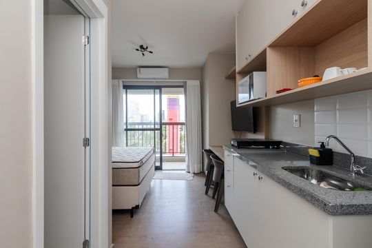 Kitnet/Studio para alugar com 1 quarto, 24m² em Vila Cordeiro, São Paulo