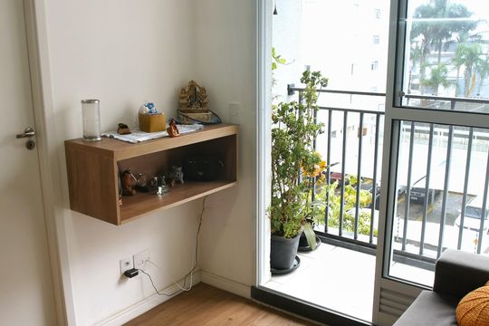 Sala de apartamento à venda com 2 quartos, 36m² em Socorro, São Paulo
