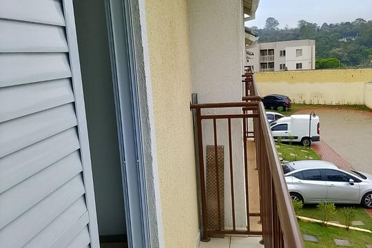 Varanda Quarto 1 de casa de condomínio para alugar com 2 quartos, 70m² em Chácara Ondas Verdes, Cotia