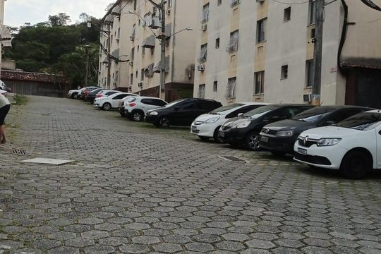 Área externa de apartamento à venda com 2 quartos, 60m² em Santa Barbara, Niterói