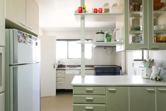 Cozinha de apartamento à venda com 3 quartos, 156m² em Chácara Santo Antônio (Zona Leste), São Paulo