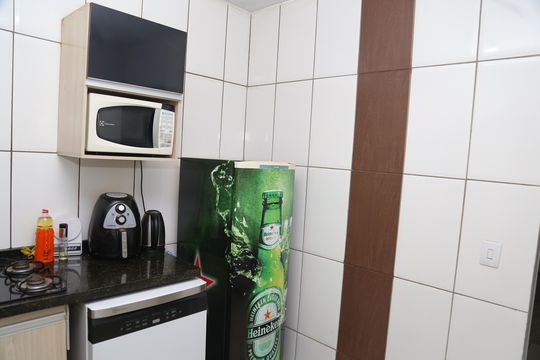 Cozinha de casa à venda com 2 quartos, 117m² em Oriente Vile, Goiânia