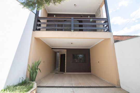 Fachada de casa para alugar com 3 quartos, 163m² em Jardim Terras de Santo Antonio, Hortolândia