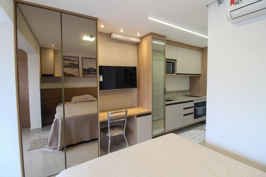 Sala/Quarto de apartamento para alugar com 1 quarto, 25m² em Butantã, São Paulo