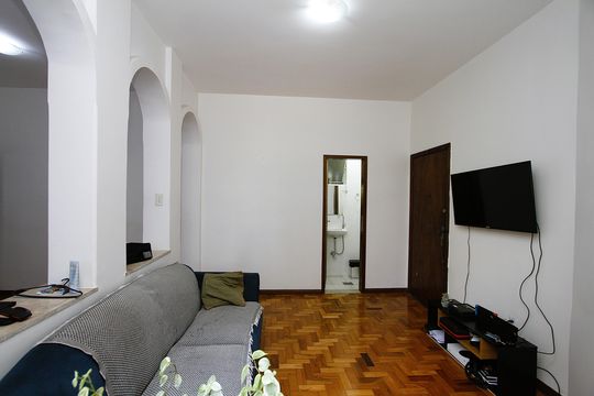 Sala de apartamento à venda com 3 quartos, 115m² em Gutierrez, Belo Horizonte