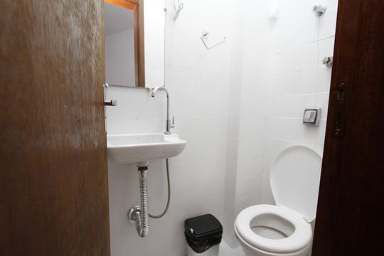 Lavabo de apartamento à venda com 3 quartos, 115m² em Gutierrez, Belo Horizonte