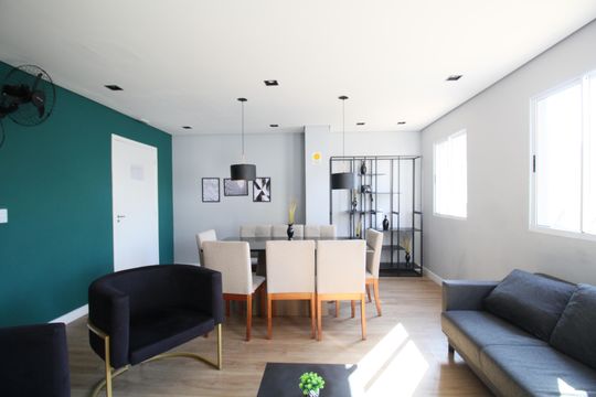 Área comum de kitnet/studio para alugar com 2 quartos, 31m² em Jardim Monte Kemel, São Paulo