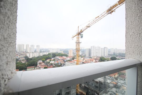 Vista Varanda  Quarto 2 de kitnet/studio para alugar com 2 quartos, 31m² em Jardim Monte Kemel, São Paulo