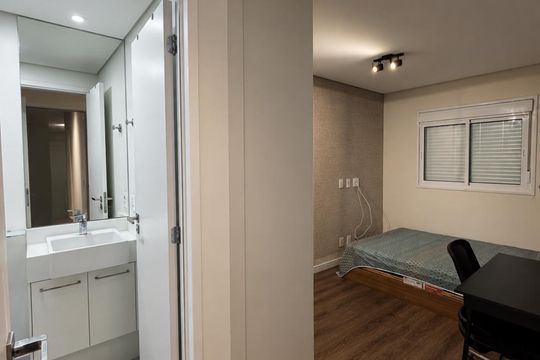 Suíte 1 de apartamento para alugar com 3 quartos, 110m² em Alphaville Empresarial, Barueri
