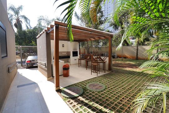 Área comum - Churrasqueira 1 de apartamento à venda com 1 quarto, 35m² em Jurubatuba, São Paulo