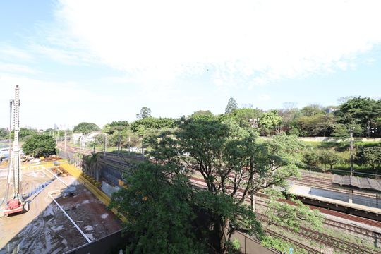 Vista de apartamento para alugar com 2 quartos, 55m² em Vila Anastácio, São Paulo
