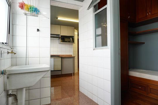 Área de Serviço de apartamento para alugar com 4 quartos, 129m² em Funcionários, Belo Horizonte