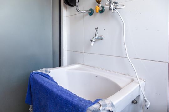 Área de Serviço de apartamento para alugar com 2 quartos, 47m² em Vila Milton, Guarulhos