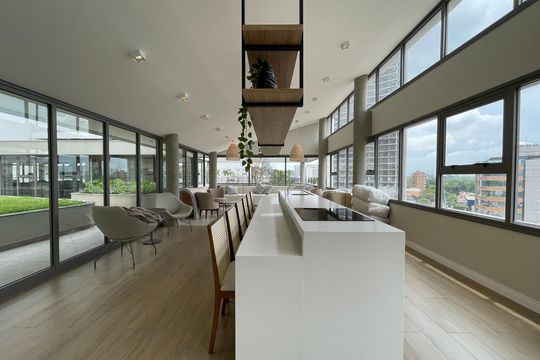 Área comum de apartamento para alugar com 1 quarto, 25m² em Butantã, São Paulo