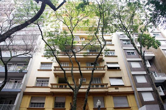Fachada de apartamento à venda com 3 quartos, 102m² em Centro Histórico, Porto Alegre