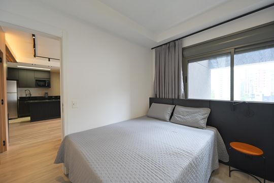 Suíte de apartamento à venda com 1 quarto, 70m² em Vila Clementino, São Paulo