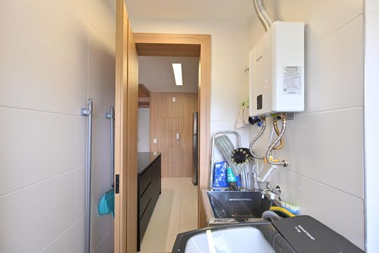 Área de serviço de apartamento à venda com 1 quarto, 70m² em Vila Clementino, São Paulo