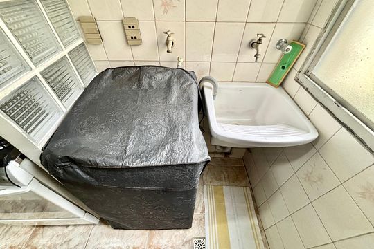 Área de Serviço de apartamento à venda com 2 quartos, 54m² em Conjunto Habitacional Padre Manoel de Paiva, São Paulo