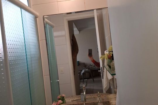 Banheiro de apartamento à venda com 2 quartos, 69m² em Planalto, São Bernardo do Campo