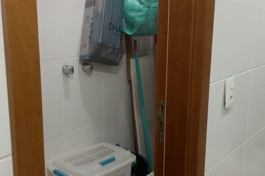 Área de serviço de apartamento à venda com 3 quartos, 85m² em Recreio dos Bandeirantes, Rio de Janeiro