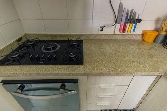 Cozinha  de apartamento à venda com 2 quartos, 102m² em Tatuapé, São Paulo