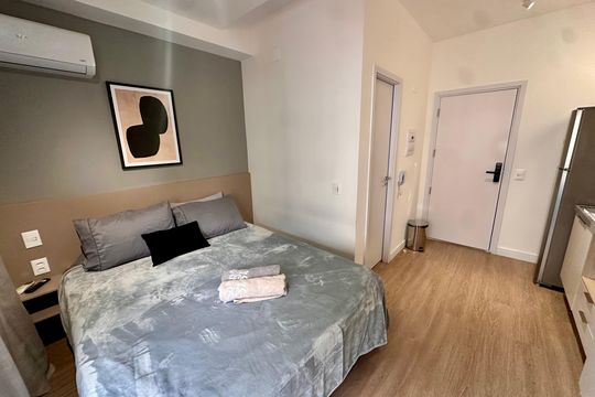 Studio de kitnet/studio à venda com 1 quarto, 26m² em Vila Cordeiro, São Paulo