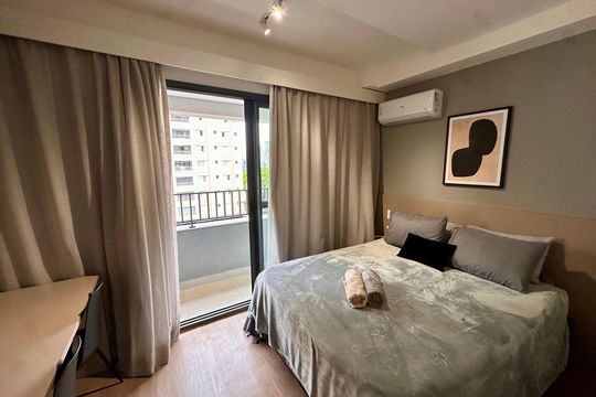 Studio de kitnet/studio à venda com 1 quarto, 26m² em Vila Cordeiro, São Paulo