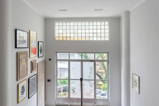 Área Comum - Hall de Entrada  de apartamento para alugar com 2 quartos, 60m² em Morro José Menino, Santos