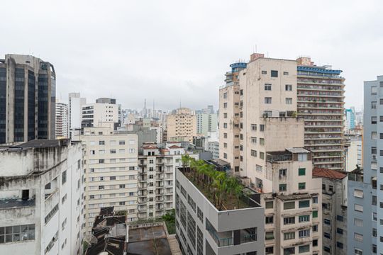 Vista do Studio de kitnet/studio para alugar com 1 quarto, 25m² em Bela Vista, São Paulo